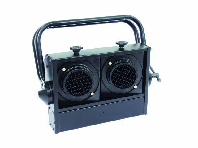Eurolite Audience Blinder 2 x PAR-36schwarz Halogen-Blinder