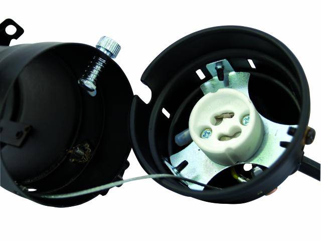 Eurolite PAR-16 Spot GU-10 Halogen-PAR-Scheinwerfer Schwarz