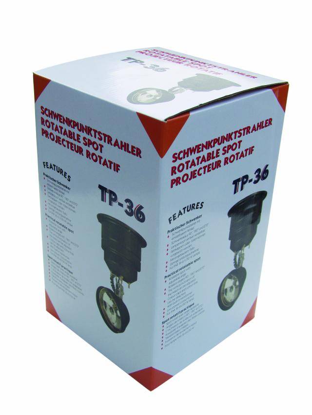 Eurolite TP-36 Schwenkpunktstrahler Schwarz