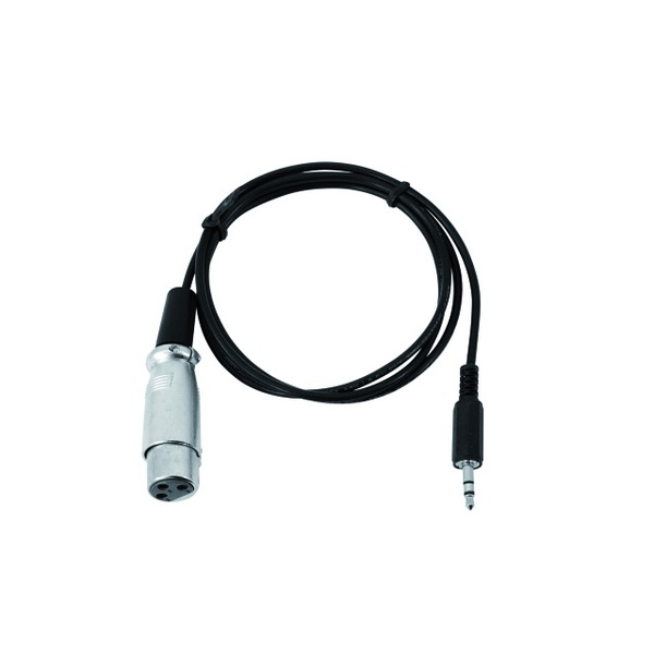 Eurolite DMX-Adapter OUT DMX Adapter [1x Klinkenstecker 3.5mm - 1x XLR-Buchse] 1.00m
