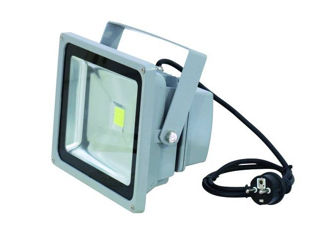 Eurolite LED IP FL-30 Outdoor LED-Spot Anzahl LEDs (Details): 1 x 36W Silber