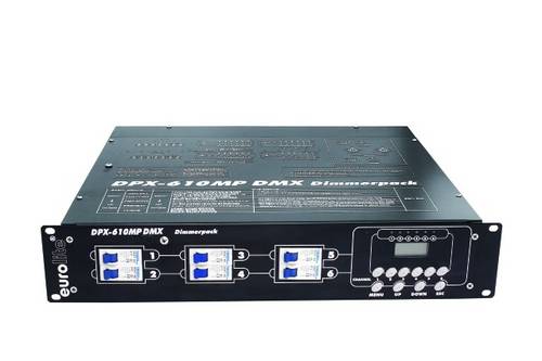 Eurolite DPX-610 MP DMX Dimmer 6-Kanal
