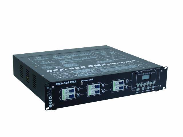Eurolite DPX-620 DMX Dimmer 6-Kanal