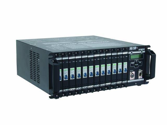 Eurolite DPMX-1216 MP DMX Dimmer 12-Kanal 19 Zoll-Bauform