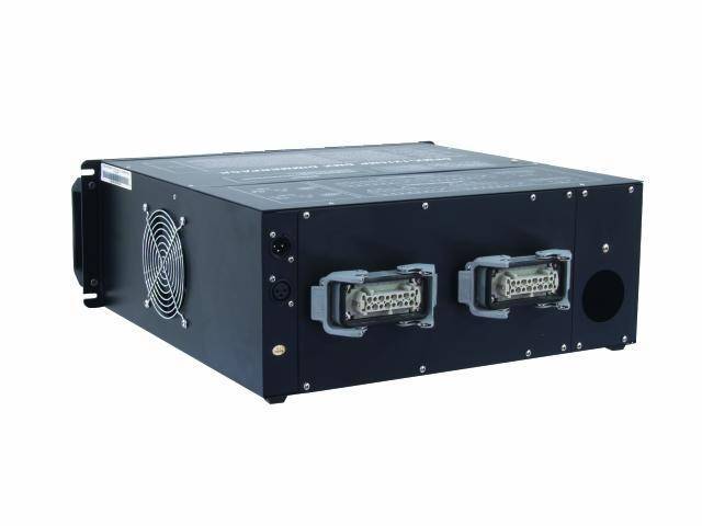 Eurolite DPMX-1216 MP DMX Dimmer 12-Kanal 19 Zoll-Bauform