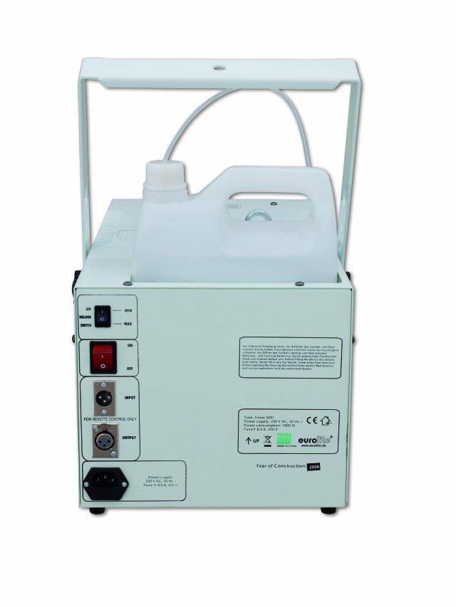 Eurolite Snow 5001 Schneemaschine inkl. Befestigungsbügel, inkl. Kabelfernbedienung