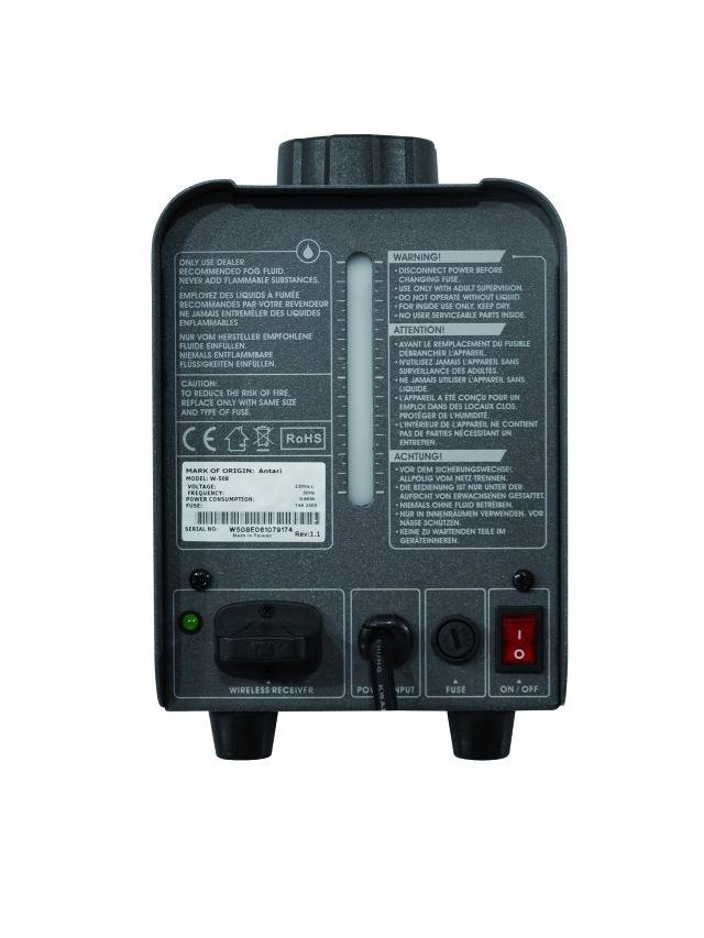 Antari W-508 Nebelmaschine inkl. Funkfernbedienung