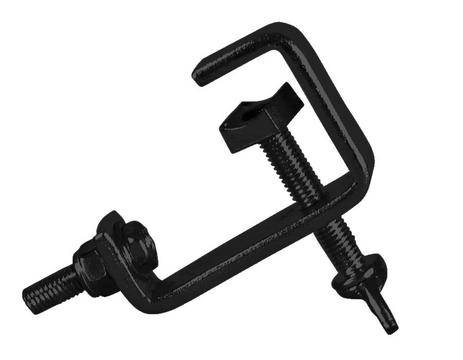 Eurolite TH-25S Haken für 25 mm Rohr schwarz Haken Passend für (Lichteffekt-Zubehör): Traverse