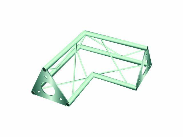 Alutruss DECOTRUSS SAC 21 3-Punkt Traverse Ecke 90°
