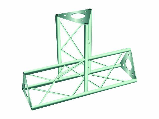 Alutruss DECOTRUSS SAT 35 3-Punkt Traverse T-Stück 90 °