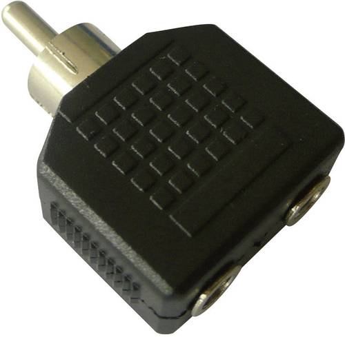 SpeaKa Professional SP-2380204 Cinch / Klinke Audio Adapter [1x Cinch-Stecker - 2x Klinkenbuchse 3.5