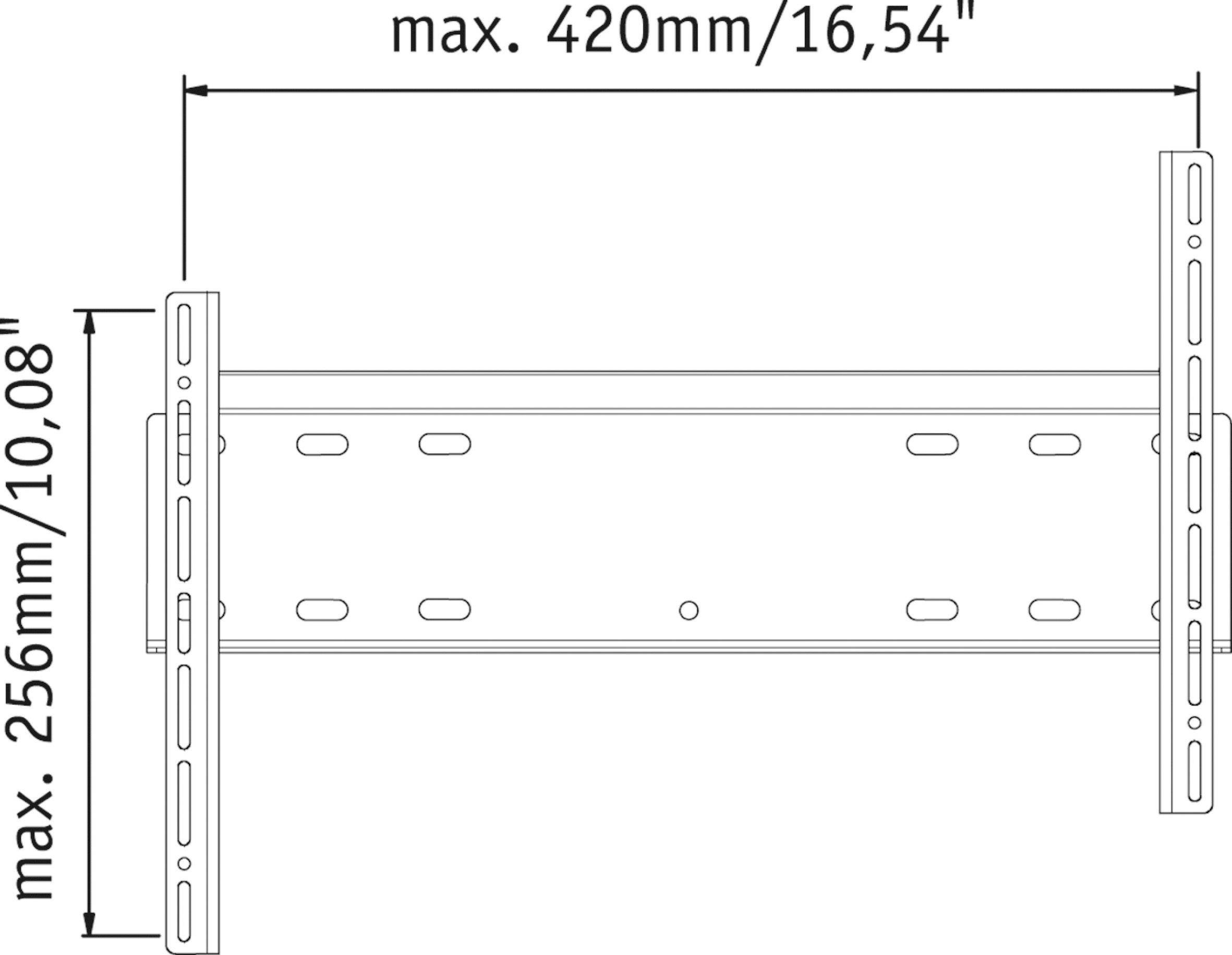 Mount Massive MFM 80 TV-Wandhalterung 81,3 cm (32") - 139,7 cm (55") Neigbar