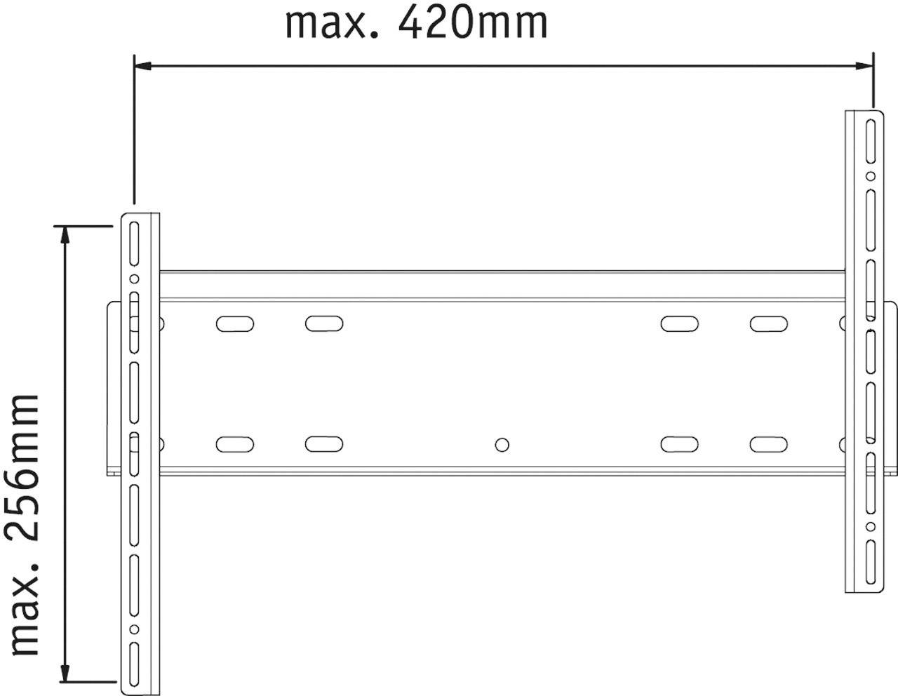Mount Massive MFM 80 TV-Wandhalterung 81,3 cm (32") - 139,7 cm (55") Neigbar