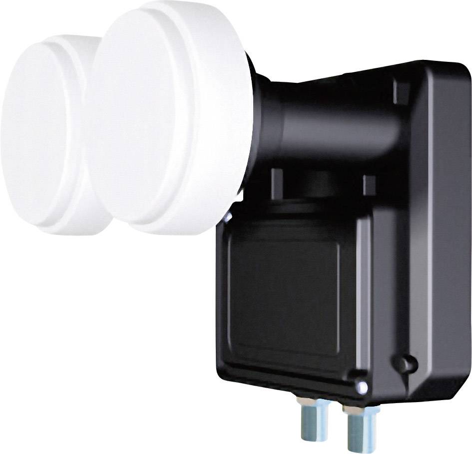 Inverto Black Pro Twin-LNB Monoblock Teilnehmer-Anzahl: 2 Feedaufnahme: 23 mm Schwarz, Weiß