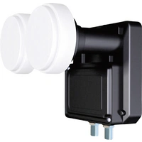Inverto Black Pro Twin-LNB Monoblock Teilnehmer-Anzahl: 2 Feedaufnahme: 23 mm Schwarz, Weiß Inverto Black Pro Twin-LNB Monoblock Teilnehmer-Anzahl: 2 Feedaufnahme: 23 mm Schwarz, Weiß