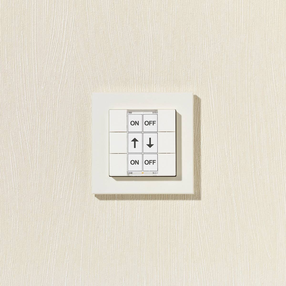 HomeMatic 130113 HM-PB-6-WM55 Funk Wandschalter 6-Kanal Aufputz