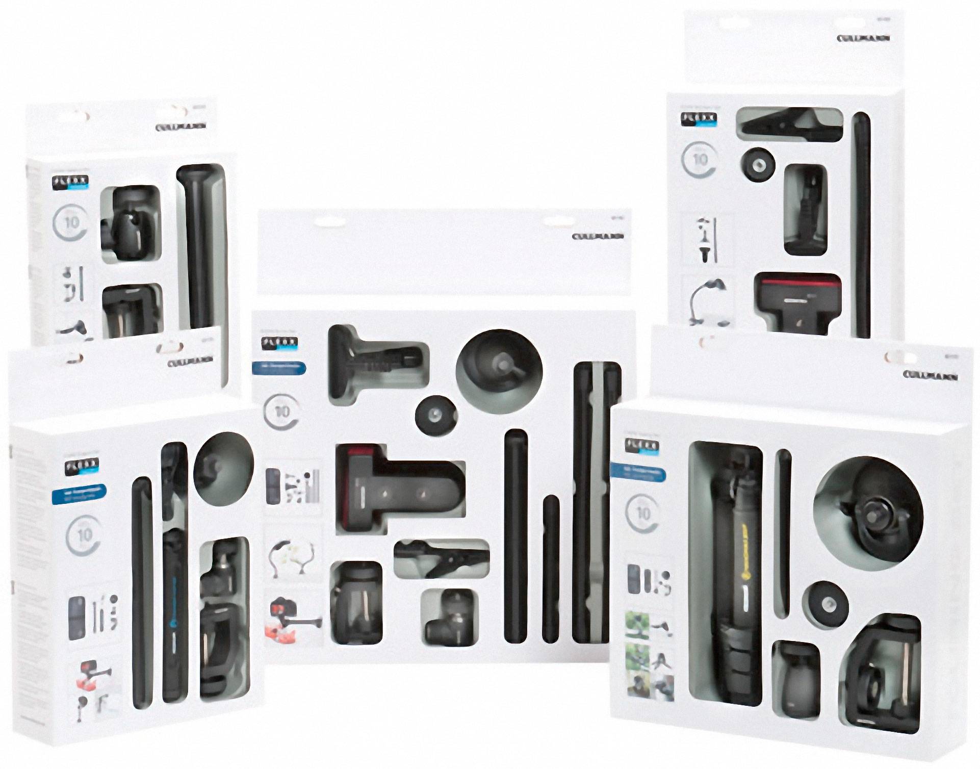 Cullmann FLEXX Tabletop Set Spezialstativ 1/4 Zoll Arbeitshöhe=23 cm (max) Schwarz Kugelkopf