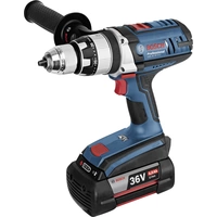 Bosch Professional GSB 36 VE-2-LI 06019C1100 Akku-Schlagbohrschrauber GSB 36 VE-2-LI 36V 4Ah Li-Ion inkl. 2. Akku, inkl. Koffer Bosch Professional GSB 36 VE-2-LI 06019C1100 Akku-Schlagbohrschrauber GSB 36 VE-2-LI 36V 4Ah Li-Ion inkl. 2. Akku, inkl. Koffer