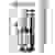 Sodastream Wassersprudler Crystal 2.0 Schwarz, Silber Grundgerät, inkl. 1 Glaskaraffe, und 1 CO2-Zylinder