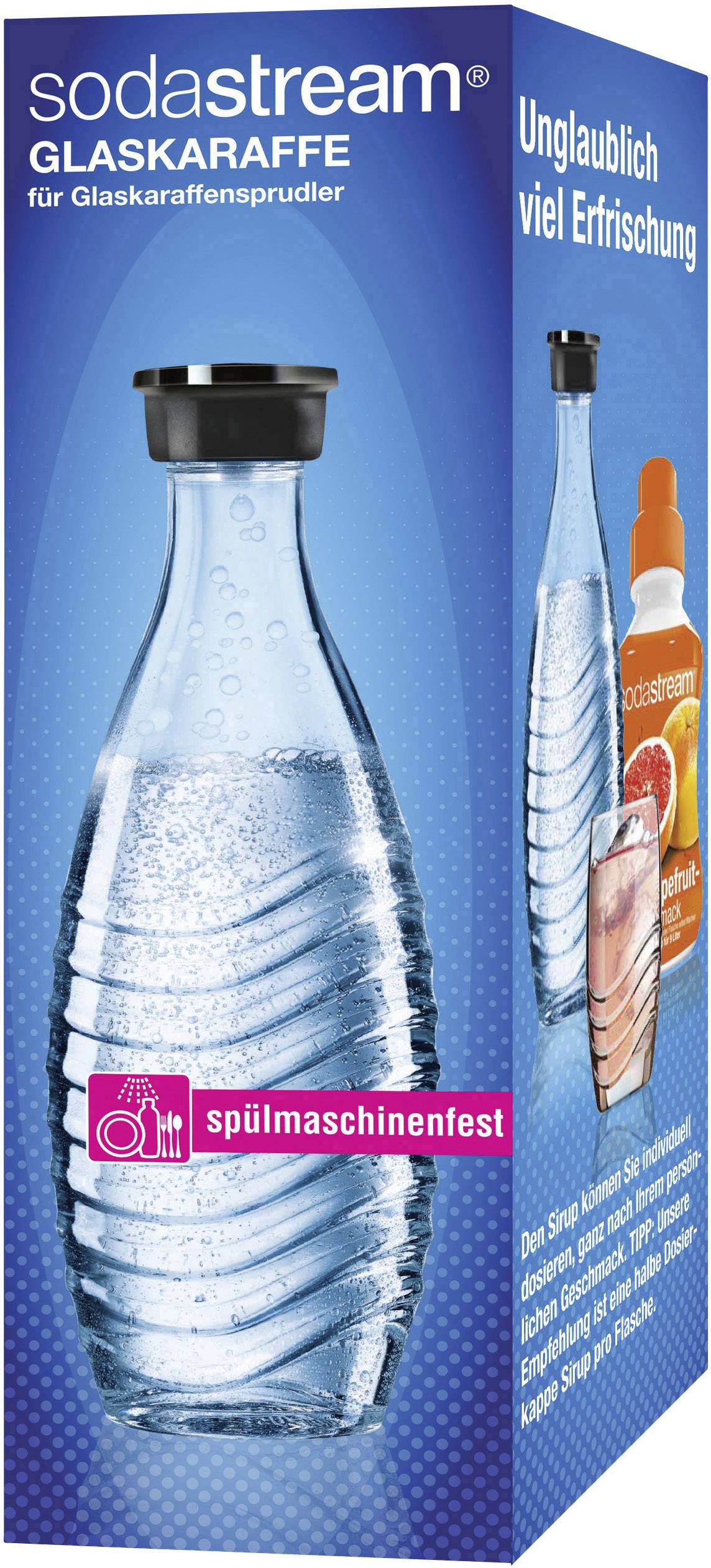 Sodastream Glaskaraffe 1047106981 Glasklar inkl. 1 Glaskaraffe