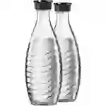 Sodastream Glaskaraffen 1047200490 Glasklar 2 Stk. Sodastream Glaskaraffen 1047200490 Glasklar 2 Stk.