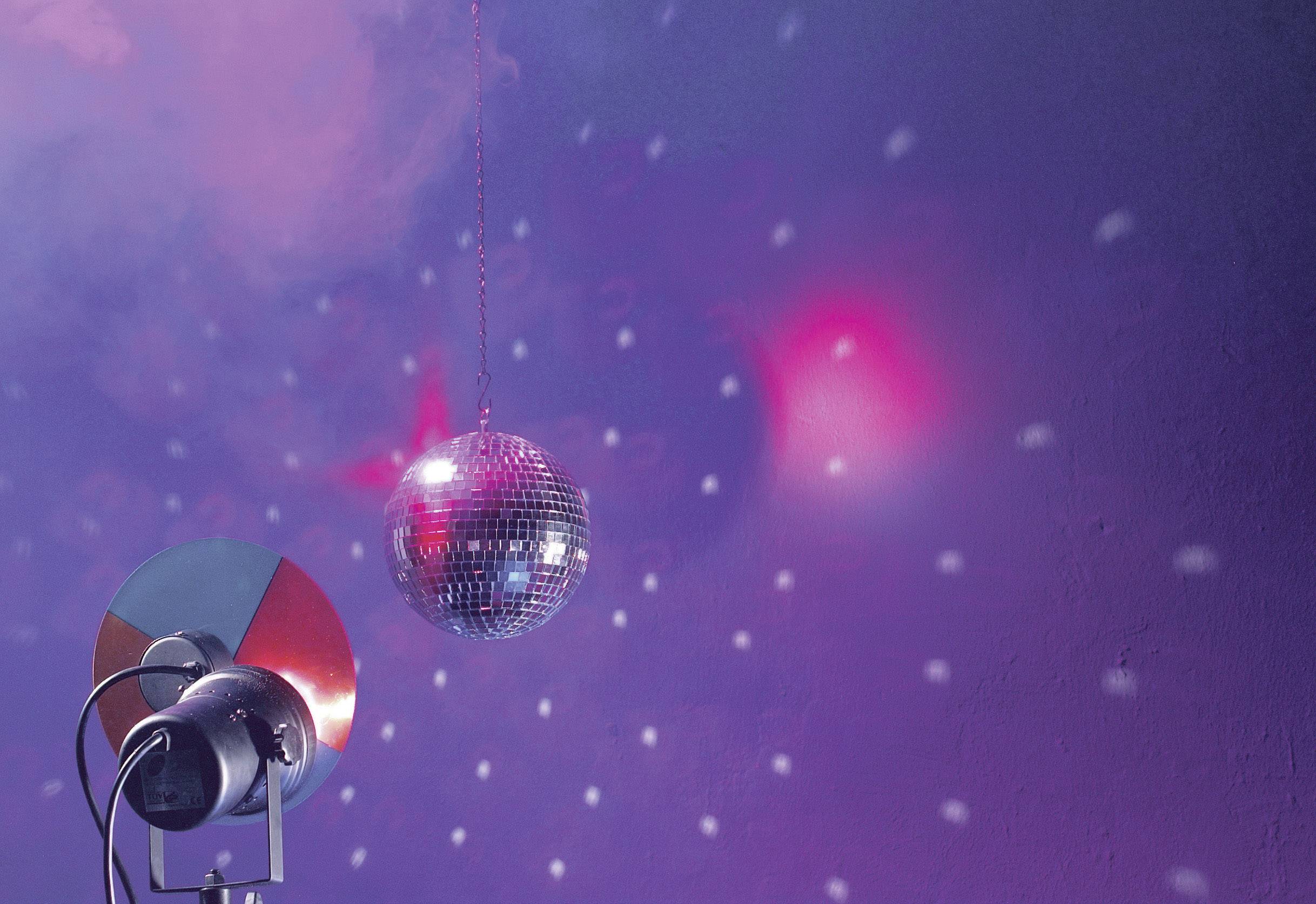 Eurolite 50101855 Halogen Discokugel-Set mit Motor, mit Farbwechselscheibe 20cm