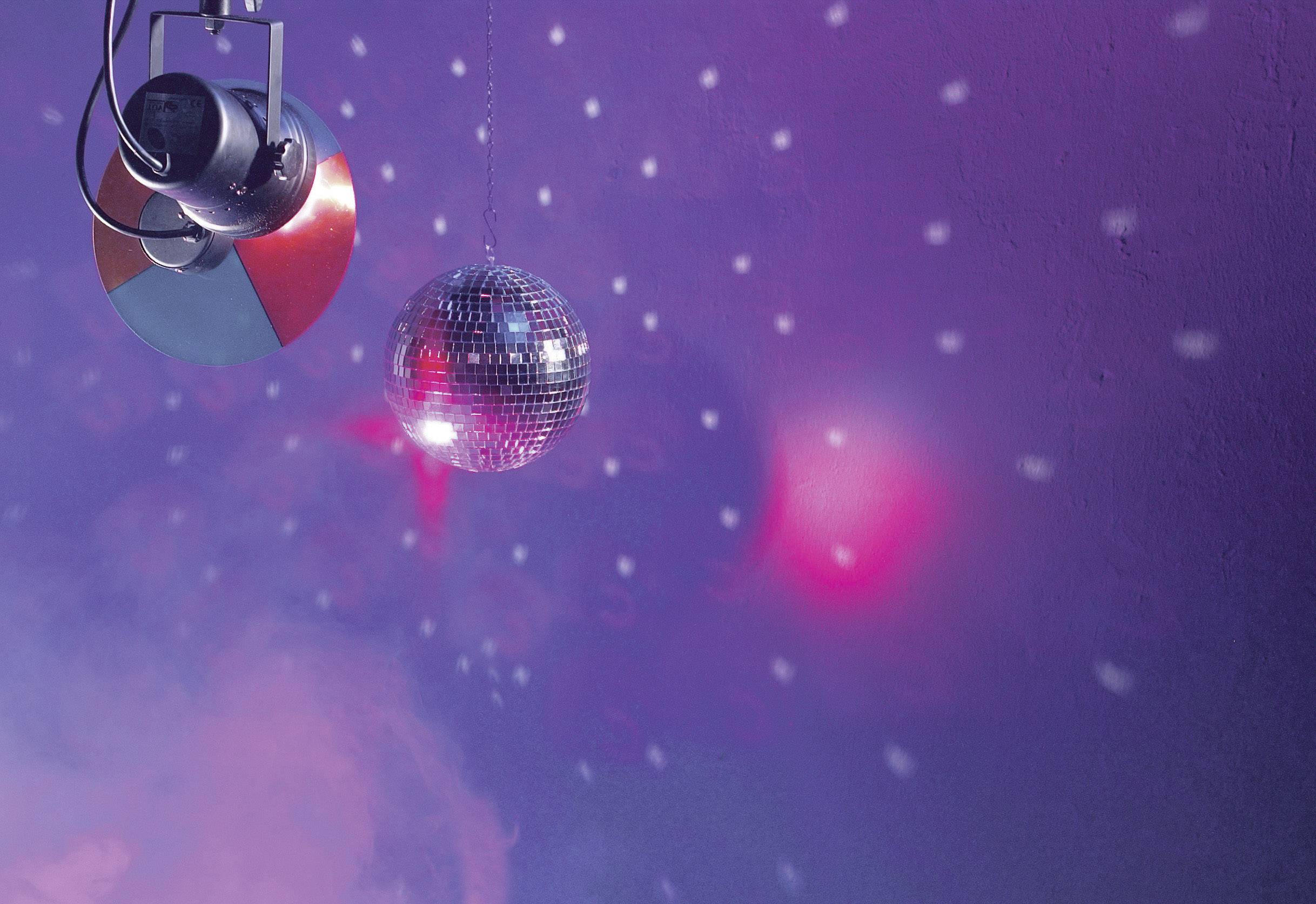 Eurolite 50101855 Halogen Discokugel-Set mit Motor, mit Farbwechselscheibe 20cm