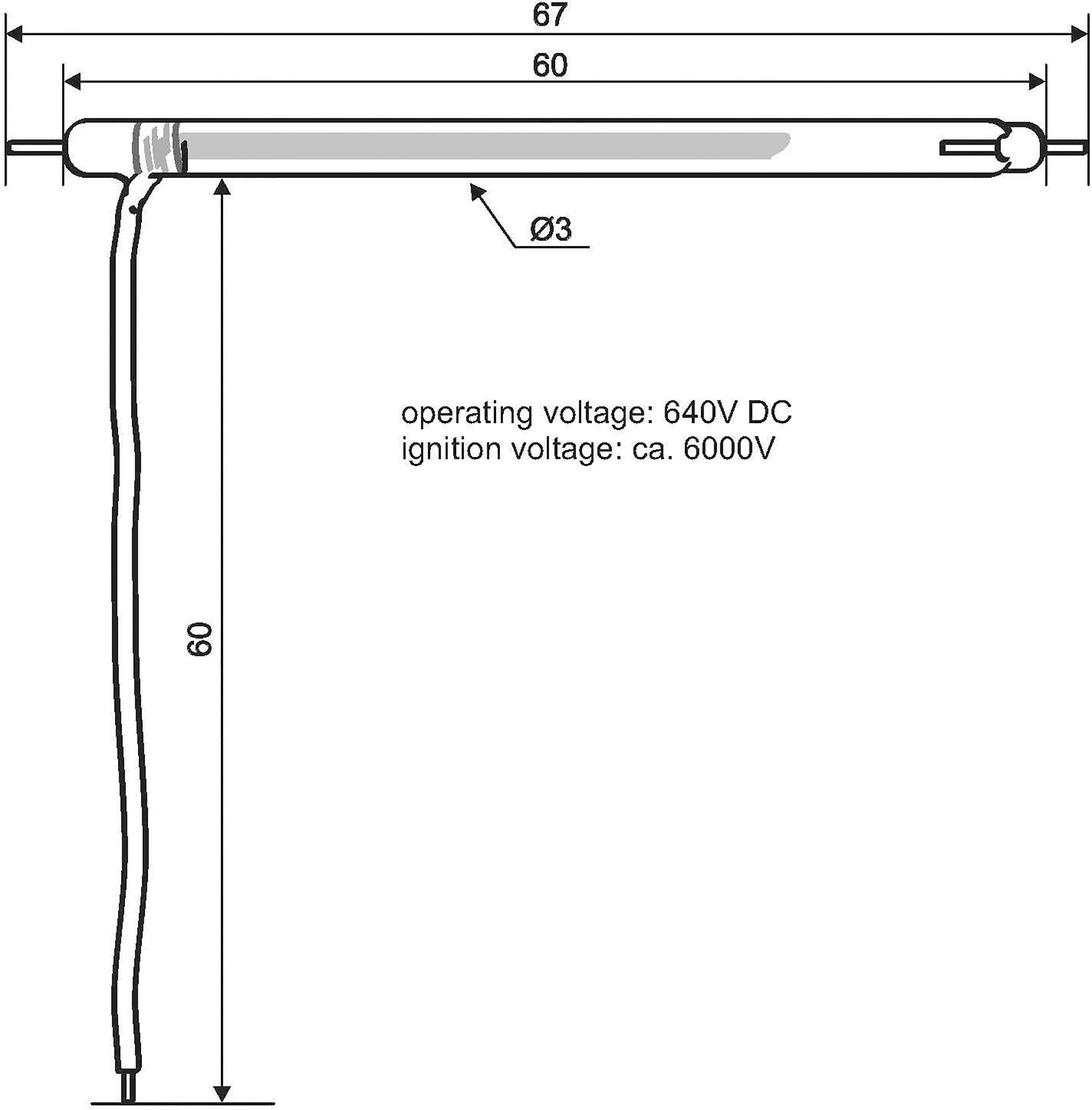 Eurolite Stroboskop-Blitzröhre Weiß