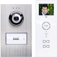 M-e modern-electronics Vistadoor Türsprechanlage Kabelgebunden Komplett-Set 1 Familienhaus Silber, Weiß M-e modern-electronics Vistadoor Türsprechanlage Kabelgebunden Komplett-Set 1 Familienhaus Silber, Weiß