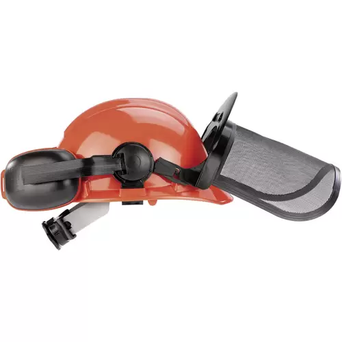 Einhell BG-SH 1 4500480 Forstschutzhelm EN 1731, EN 397 Orange, Schwarz Einhell BG-SH 1 4500480 Forstschutzhelm EN 1731, EN 397 Orange, Schwarz