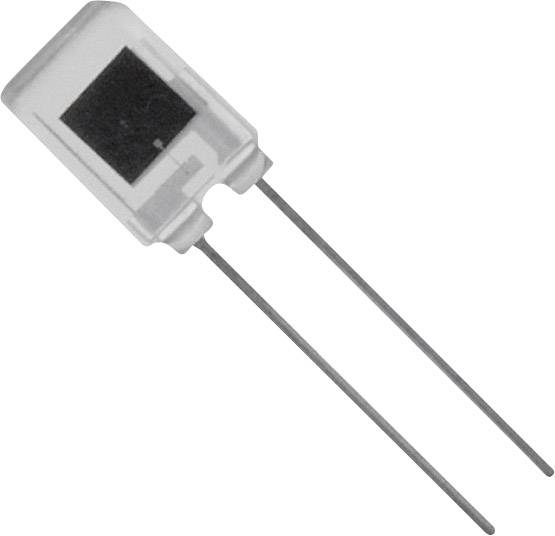 Kondensator mit zwei Anschlüssen, typisch für elektronische Schaltungen.