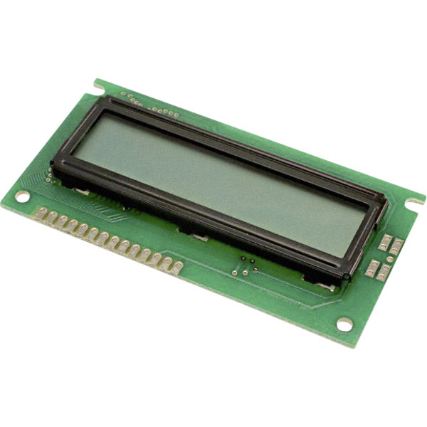 LUMEX LCD-Display Grün (B x H x T) 44 x 8.8 x 84 mm LCM-S01602DSR/B