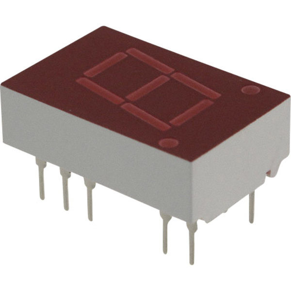 Broadcom 7-Segment-Anzeige Rot 11mm 2.1V Ziffernanzahl: 1 5082-7651