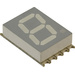 Broadcom 7-Segment-Anzeige Weiß 10mm 2.95V Ziffernanzahl: 1 HDSM-431W