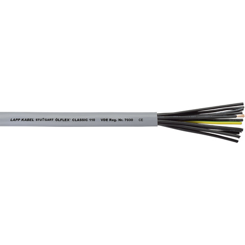 LAPP ÖLFLEX® CLASSIC 110 Steuerleitung 10G 1.50mm² Grau 1119310-1 Meterware