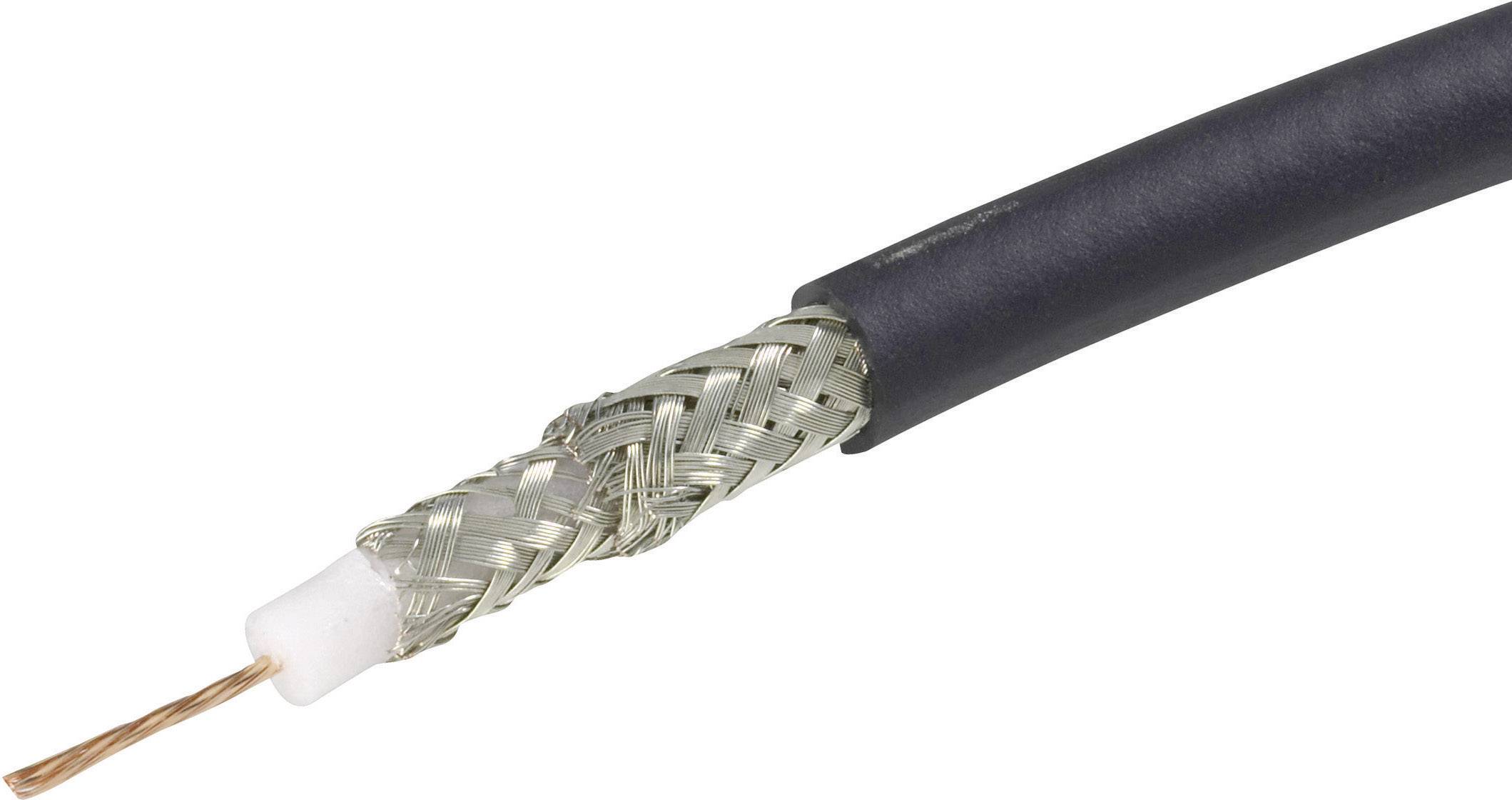 Belden 1505F Videokabel 1 x 0.5 mm² Schwarz Meterware