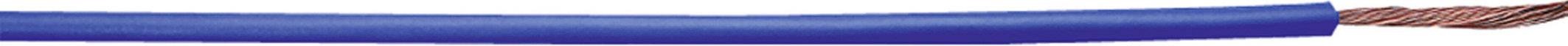Ein gebogener Bogen aus blauem Material mit roten Verzierungen an einem Ende.