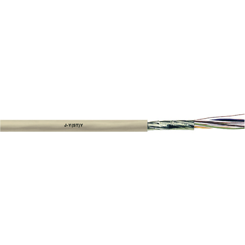 LAPP 1591305-1 Câble téléphone J-Y(ST)Y 6 x 2 x 0.60 mm gris Marchandise vendue au mètre
