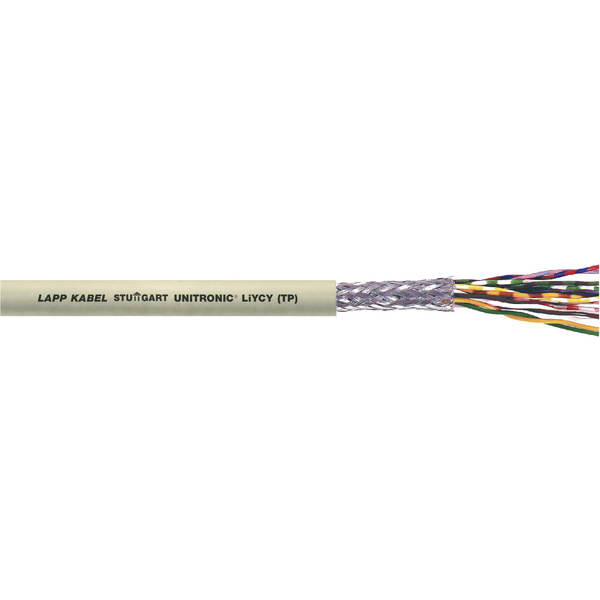 LAPP 35802-1000 Datenleitung UNITRONIC LIYCY (TP) 4 x 2 x 0.25mm² Grau 1000m