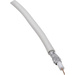 Câble coaxial BKL Electronic 0806001/25 75 Ω 90 dB blanc 25 m