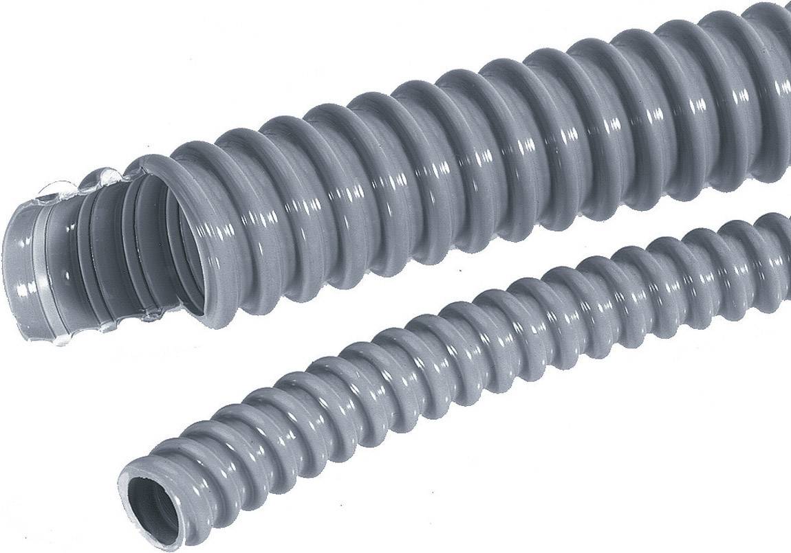 LAPP 61747370/1 SILVYN® EL12X16,4 Wellrohr Silber-Grau (RAL 7001) 12mm Meterware