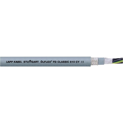 LAPP 26221-1 Schleppkettenleitung ÖLFLEX® FD CLASSIC 810 CY 4G 0.75mm² Grau Meterware