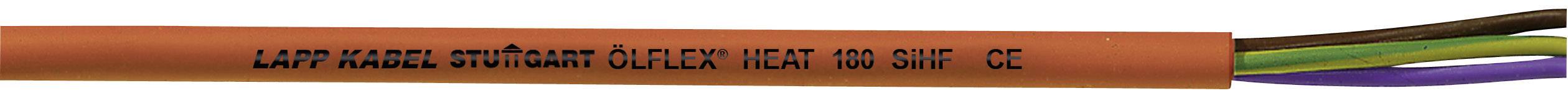 LAPP ÖLFLEX® HEAT 180 SIHF Hochtemperaturleitung 2 x 0.75 mm² Rot, Braun 46001/1 Meterware