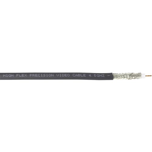 Belden 1694A-SW Koaxialkabel Außen-Durchmesser: 6.90mm RG6 /U 75Ω Schwarz Meterware
