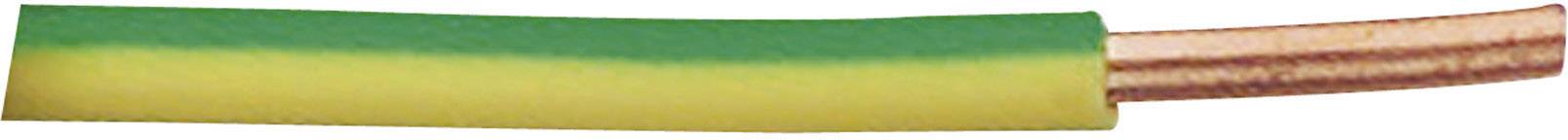XBK Kabel 23411G Schaltdraht H07V-U 1 x 4mm² Grün-Gelb Meterware