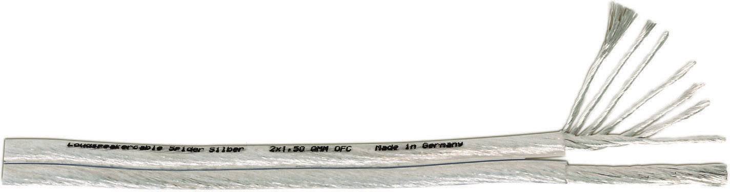 AIV 53031 Lautsprecherkabel 2 x 2.5 mm² Transparent Meterware