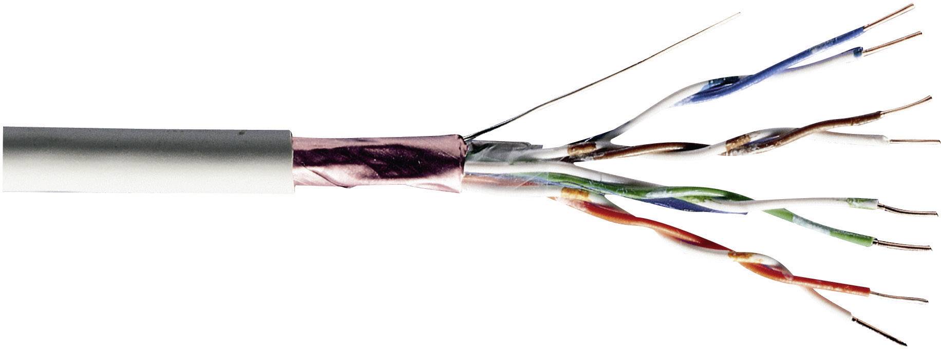 Digitus DK-1521-V-1G Netzwerkkabel CAT 5e F/UTP 4 x 2 x 0.20mm² Grau 100m