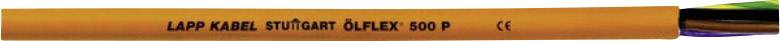 Orange Kabel mit der Aufschrift 'Lapp Kabel Ölflex Classic 100 Y'. Kabelummantelung zeigt mehrere farbige Drähte an einem Ende.