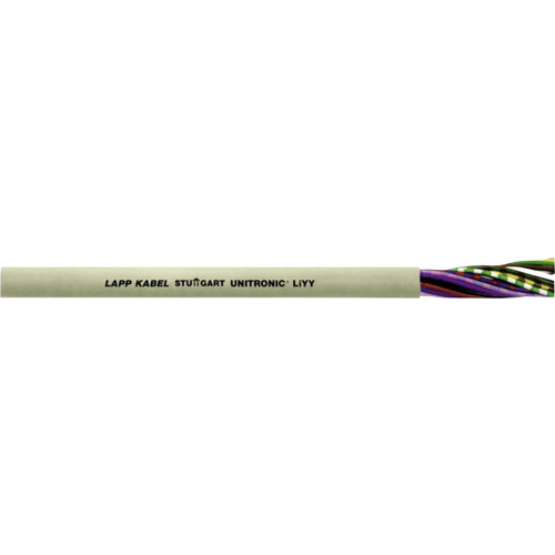 LAPP 28607-1 Câble de données UNITRONIC® LiYY 7 x 0.75 mm² gris galet (RAL 7032) Marchandise vendue au mètre
