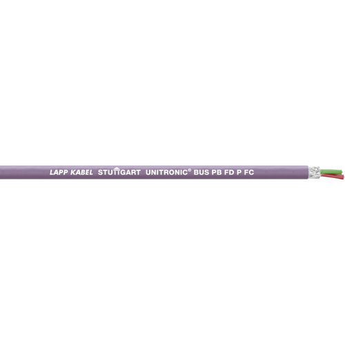 LAPP 2170322-500 Busleitung UNITRONIC® BUS 1 x 2 x 0.64mm² Violett 500m